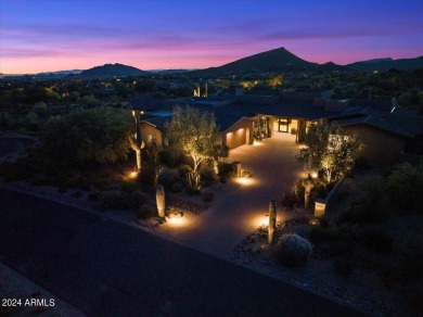 Nestled within the prestigious Desert Mountain community on Desert Mountain - Outlaw Golf Course in Arizona - for sale on GolfHomes.com, golf home, golf lot