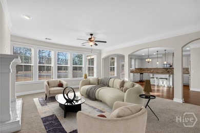 Located in the desirable Claybourn neighborhood, this 5 bedroom on Sterling Links Golf Club in Georgia - for sale on GolfHomes.com, golf home, golf lot