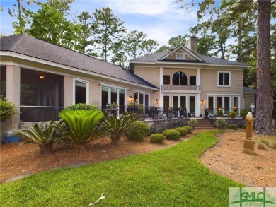 Tucked in a private enclave of 3 homes, 1 Deer Creek Ln is a on The Landings Club - Deer Creek in Georgia - for sale on GolfHomes.com, golf home, golf lot