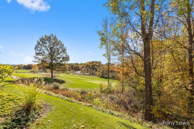 Breathtaking, completely private, setting overlooking golf on Cascade Hills Country Club in Michigan - for sale on GolfHomes.com, golf home, golf lot