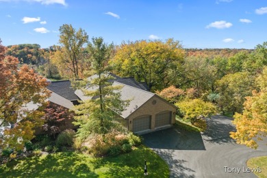 Breathtaking, completely private, setting overlooking golf on Cascade Hills Country Club in Michigan - for sale on GolfHomes.com, golf home, golf lot