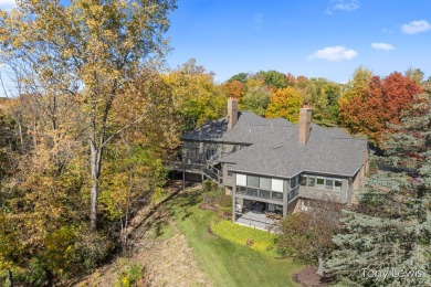 Breathtaking, completely private, setting overlooking golf on Cascade Hills Country Club in Michigan - for sale on GolfHomes.com, golf home, golf lot