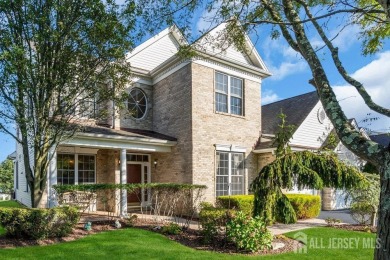 This wonderful 4 Bdrm, 3 full bath full brick front home boasts on Regency At Monroe Golf and Country Club in New Jersey - for sale on GolfHomes.com, golf home, golf lot