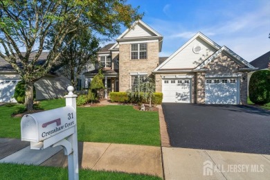 This wonderful 4 Bdrm, 3 full bath full brick front home boasts on Regency At Monroe Golf and Country Club in New Jersey - for sale on GolfHomes.com, golf home, golf lot
