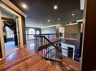 Stunning Custom Home in Ridgepointe With Golf Course Views on RidgePointe Country Club in Arkansas - for sale on GolfHomes.com, golf home, golf lot