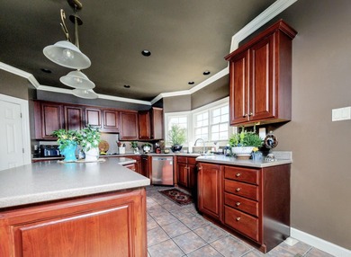 Stunning Custom Home in Ridgepointe With Golf Course Views on RidgePointe Country Club in Arkansas - for sale on GolfHomes.com, golf home, golf lot