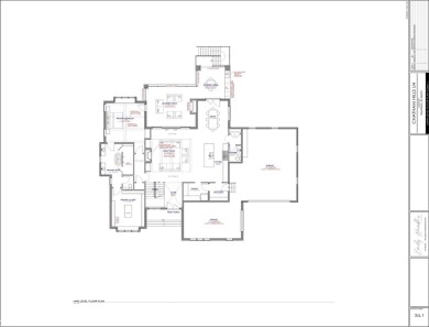 New home just started in the beautiful golf community of Chatham on Chatham Hills Golf Course in Indiana - for sale on GolfHomes.com, golf home, golf lot