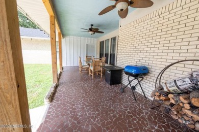 This charming white brick home has 4 bedrooms and 3 baths on Starke Golf and Country Club in Florida - for sale on GolfHomes.com, golf home, golf lot