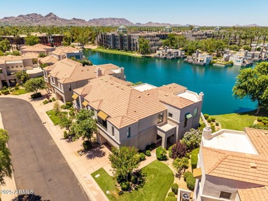 Stunning Waterfront Living at Gainey Ranch! Rare opportunity to on Gainey Ranch Golf Club in Arizona - for sale on GolfHomes.com, golf home, golf lot