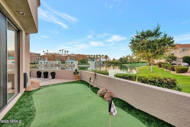 Stunning Waterfront Living at Gainey Ranch! Rare opportunity to on Gainey Ranch Golf Club in Arizona - for sale on GolfHomes.com, golf home, golf lot