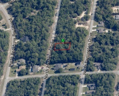 Picturesque homesite in Citrus Springs offering an incredible on Citrus Springs Country Club in Florida - for sale on GolfHomes.com, golf home, golf lot