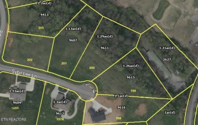 2 lots being sold together totaling 2.55 acres. 9611 & 9615 on River Islands Golf Club in Tennessee - for sale on GolfHomes.com, golf home, golf lot
