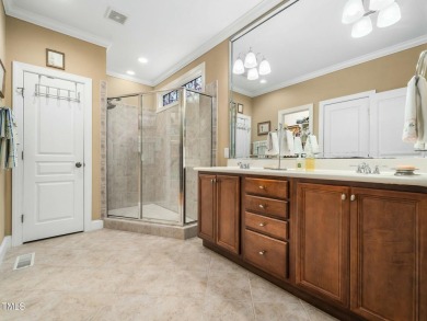 BREATHTAKING home in sought after HERITAGE!  Screened porch on Heritage Golf Club in North Carolina - for sale on GolfHomes.com, golf home, golf lot