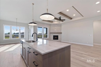 The Birkdale plan featuring black exterior windows making a on Falcon Crest Golf Club in Idaho - for sale on GolfHomes.com, golf home, golf lot