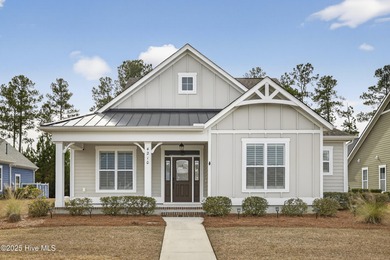 Like new home filled with upgrades now available in the sought on Cape Fear National At Brunswick Forest in North Carolina - for sale on GolfHomes.com, golf home, golf lot