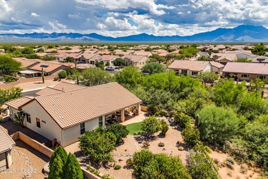 This gorgeous, oversized lot with lush landscaping and bordering on Quail Creek Country Club  in Arizona - for sale on GolfHomes.com, golf home, golf lot