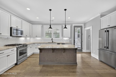 Like new home filled with upgrades now available in the sought on Cape Fear National At Brunswick Forest in North Carolina - for sale on GolfHomes.com, golf home, golf lot