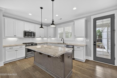 Like new home filled with upgrades now available in the sought on Cape Fear National At Brunswick Forest in North Carolina - for sale on GolfHomes.com, golf home, golf lot