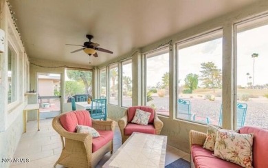 This FULLY FURNISHED home ON THE GOLF COURSE has so many on Sun City-Willow Creek / Willow Brook  in Arizona - for sale on GolfHomes.com, golf home, golf lot