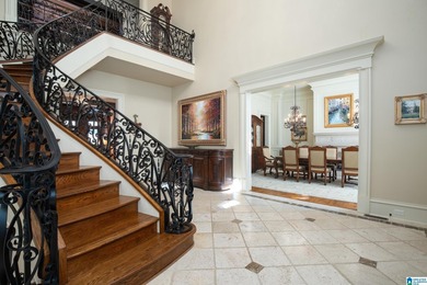 Designed by Atlanta architect Durham Crout, this French Normandy on Shoal Creek Golf Course in Alabama - for sale on GolfHomes.com, golf home, golf lot