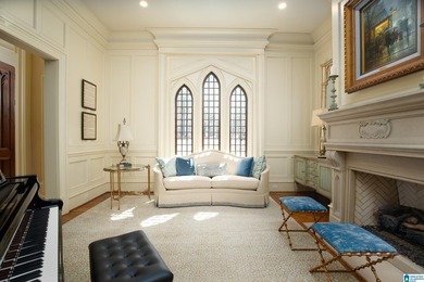 Designed by Atlanta architect Durham Crout, this French Normandy on Shoal Creek Golf Course in Alabama - for sale on GolfHomes.com, golf home, golf lot