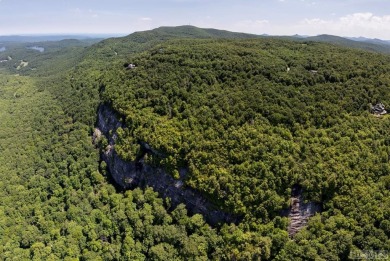 Captivating long-range views of the Blue Ridge Mountains await! on Lake Toxaway Country Club in North Carolina - for sale on GolfHomes.com, golf home, golf lot