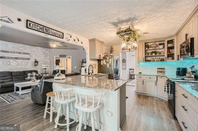 Don't miss out on this newly remodeled stepless ranch style home on Creekside Golf and Country Club in Georgia - for sale on GolfHomes.com, golf home, golf lot
