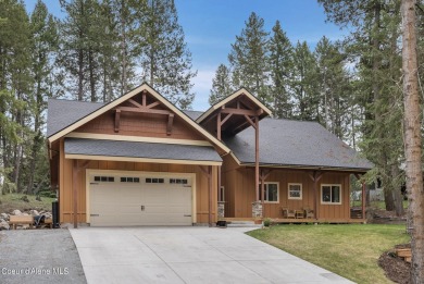 Nestled in the serene settings of Blanchard, Idaho, this custom on Stoneridge Golf Club in Idaho - for sale on GolfHomes.com, golf home, golf lot