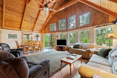 Peaceful Mountain Home. Wooded and well maintained with Vaulted on Terrace Lakes Golf Resort in Idaho - for sale on GolfHomes.com, golf home, golf lot