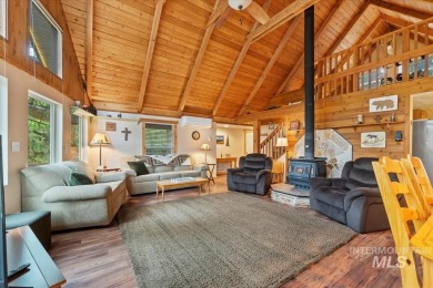 Peaceful Mountain Home. Wooded and well maintained with Vaulted on Terrace Lakes Golf Resort in Idaho - for sale on GolfHomes.com, golf home, golf lot