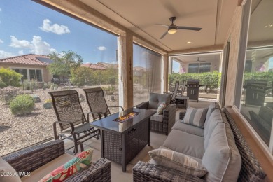 EXPLORE INSPIRED RESORT LIVING! This home is FURNISHED & on Poston Butte Golf Club in Arizona - for sale on GolfHomes.com, golf home, golf lot