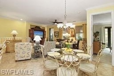 This is a San Pablo floorplan  --  three bedrooms, two bathrooms on Lely Resort Golf and Country Club in Florida - for sale on GolfHomes.com, golf home, golf lot