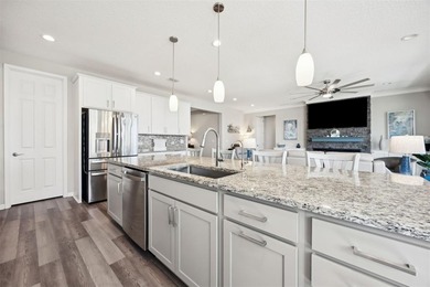 RV Garage home with waterfront living at its best, on a spacious on Golf Club At North Hampton in Florida - for sale on GolfHomes.com, golf home, golf lot