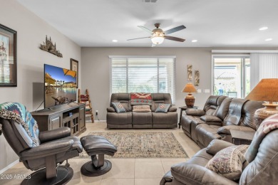 EXPLORE INSPIRED RESORT LIVING! This home is FURNISHED & on Poston Butte Golf Club in Arizona - for sale on GolfHomes.com, golf home, golf lot