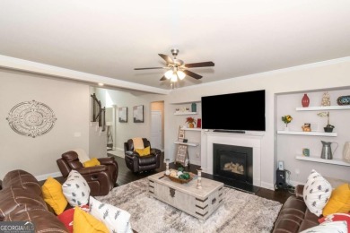 Set on a large golf course lot, this 5 bedroom, 4 bath home on The Club at Shoal Creek Golf Course in Georgia - for sale on GolfHomes.com, golf home, golf lot