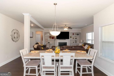 Set on a large golf course lot, this 5 bedroom, 4 bath home on The Club at Shoal Creek Golf Course in Georgia - for sale on GolfHomes.com, golf home, golf lot