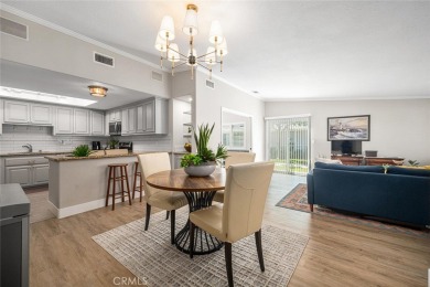 Step inside and be greeted by an expansive open floor plan on Leisure World Seal Beach Golf Course in California - for sale on GolfHomes.com, golf home, golf lot