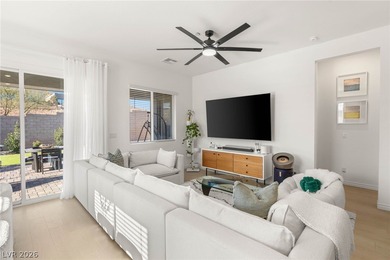 Experience elevated desert living in this beautifully upgraded on Reflection Bay Golf Club in Nevada - for sale on GolfHomes.com, golf home, golf lot