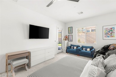 Experience elevated desert living in this beautifully upgraded on Reflection Bay Golf Club in Nevada - for sale on GolfHomes.com, golf home, golf lot