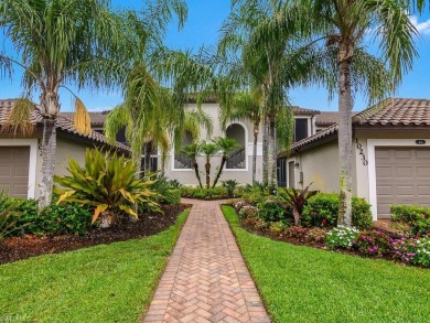 Experience exquisite TURNKEY living in this Barrington VERANDA on Bonita Bay Club Naples in Florida - for sale on GolfHomes.com, golf home, golf lot