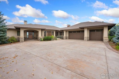 Exquisite Custom Home with Mountain and Golf Course on Harmony Golf Club in Colorado - for sale on GolfHomes.com, golf home, golf lot