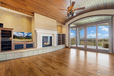 Exquisite Custom Home with Mountain and Golf Course on Harmony Golf Club in Colorado - for sale on GolfHomes.com, golf home, golf lot