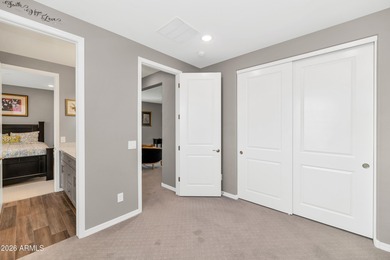 Enjoy panoramic mountain views and Phoenix skyline sunrises from on Verrado Golf Club  in Arizona - for sale on GolfHomes.com, golf home, golf lot