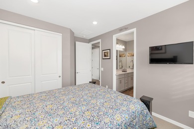 Enjoy panoramic mountain views and Phoenix skyline sunrises from on Verrado Golf Club  in Arizona - for sale on GolfHomes.com, golf home, golf lot