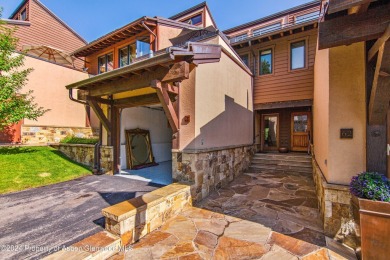 This Country Club Townhome enjoys privacy and a peaceful on The Snowmass Club in Colorado - for sale on GolfHomes.com, golf home, golf lot