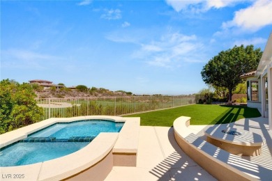 Stunning golf course single story Estate with Strip views in on Anthem Country Club in Nevada - for sale on GolfHomes.com, golf home, golf lot