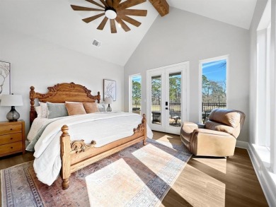 This exquisite custom home sits on the waterfront of hole #8 at on Eagles Bluff Golf Course in Texas - for sale on GolfHomes.com, golf home, golf lot