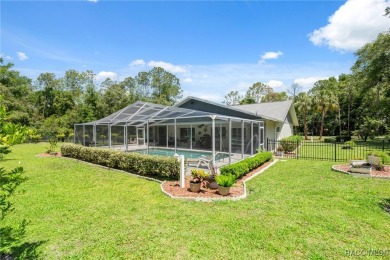 Welcome to your private oasis on a full acre in Citrus Hills! on Citrus Hills Golf Club in Florida - for sale on GolfHomes.com, golf home, golf lot