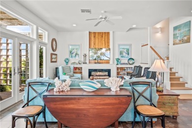 This stunning three-story waterfront residence offers 4 spacious on Palmilla Beach Golf Club in Texas - for sale on GolfHomes.com, golf home, golf lot
