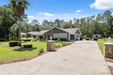 Welcome to your private oasis on a full acre in Citrus Hills! on Citrus Hills Golf Club in Florida - for sale on GolfHomes.com, golf home, golf lot